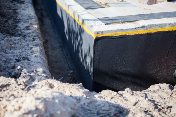 Professional Waterproofing technician working in Union City, OH
